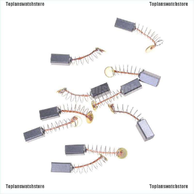 [TOPL] Bộ 10 Chiếc Công Cụ Động Cơ Chổi Than 5X5X8Mm
