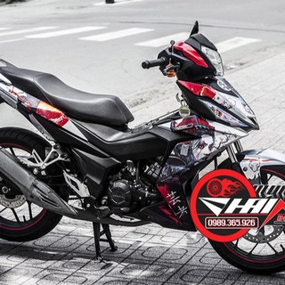 Tem Trùm Winner 150 Bạc Đỏ Samurai