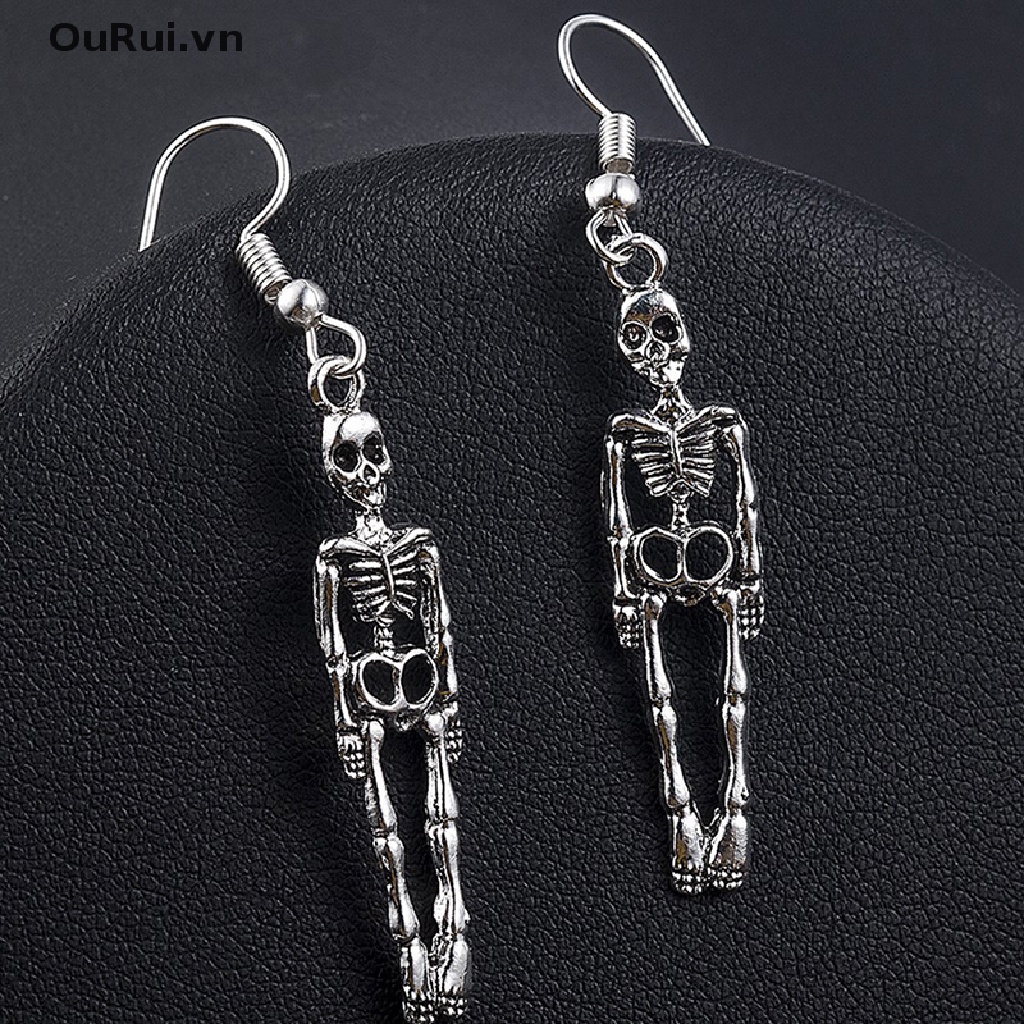 Bông Tai Hình Bộ Xương Phong Cách Cổ Điển Dành Cho Nữ