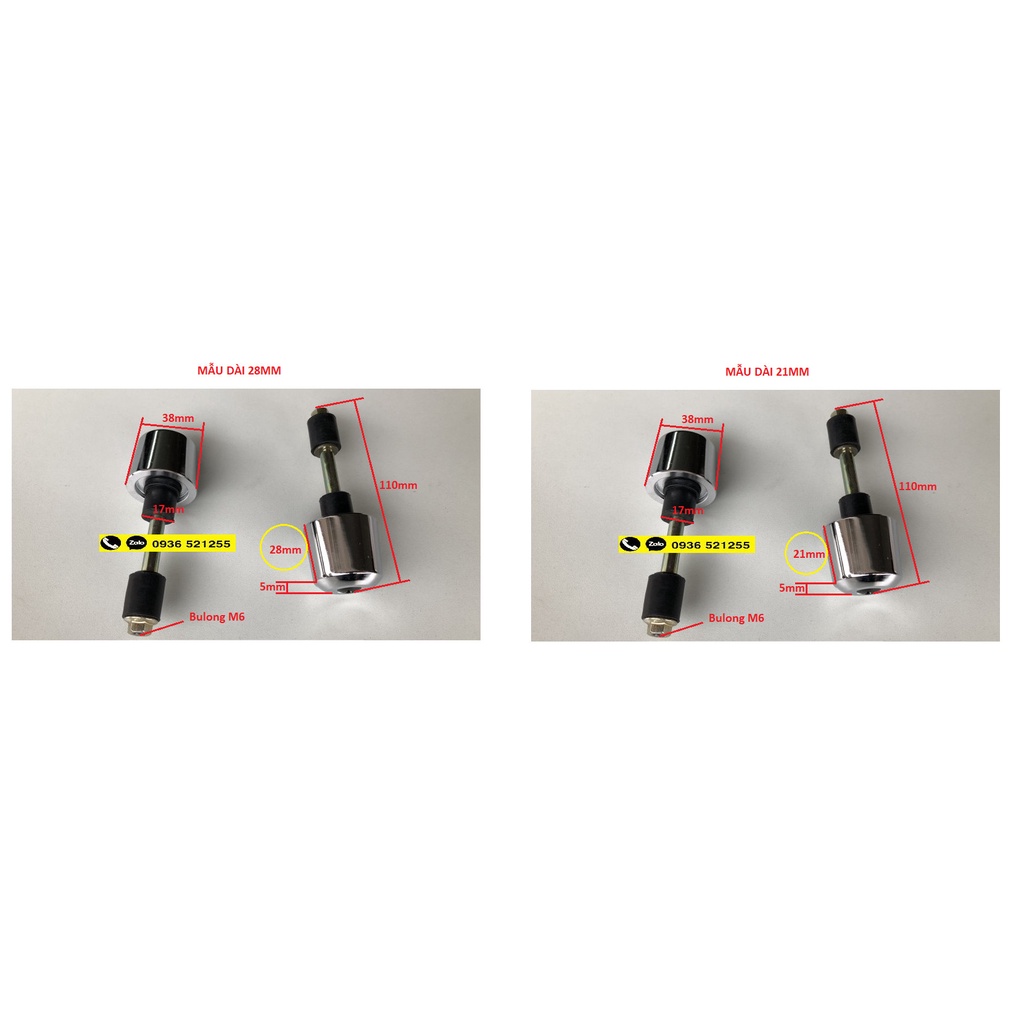 Cặp gù tay lái Ghi đông SUZUKI GZ EN HJ và các dòng xe PKL PKN khác