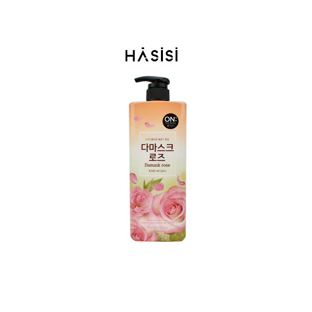 SỮA TẮM ON THE BODY - Damask Rose Body Wash 900g ( Hoa Hồng )