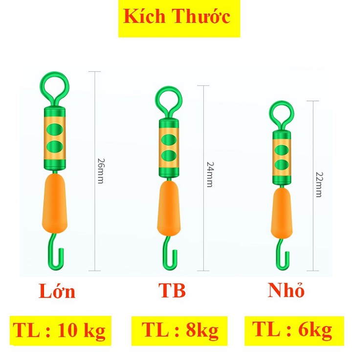 Khóa Link Số 9 Trợ Lực Mà Ní Câu Đài Vỉ Khóa Link Chống Xoắn Cao Cấp PK3-B