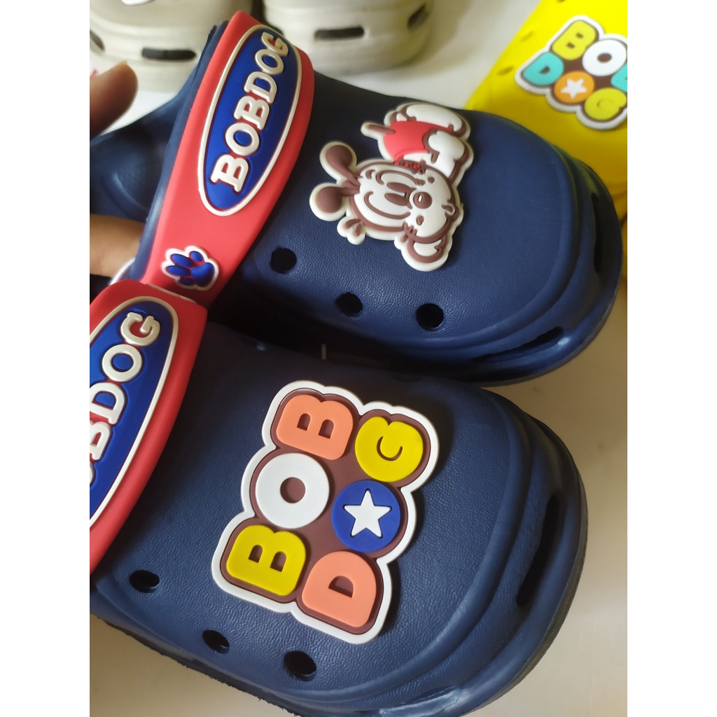 Dép sục Bobdog 3 màu cho bé