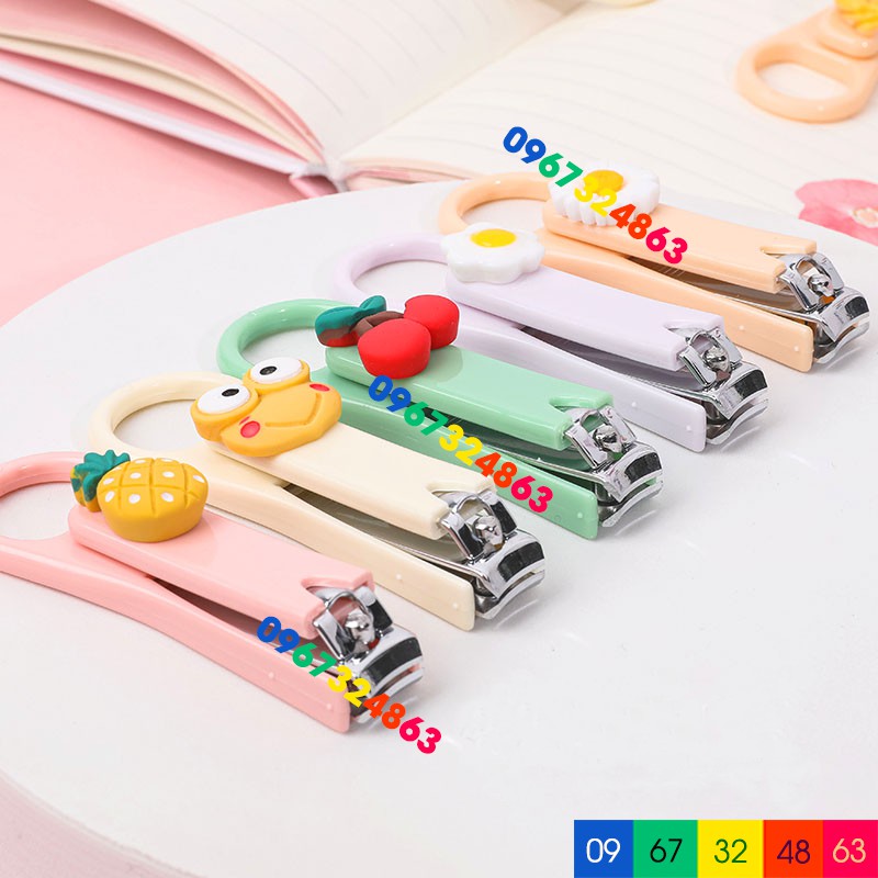 Bấm Móng Tay HOẠT HÌNH MÓC TRÒN Cực Yêu