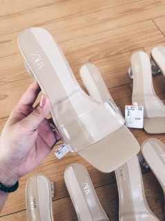 Guốc ZARA quai trong