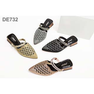 Giày Cao Gót Phối Lưới - JMP - DE732