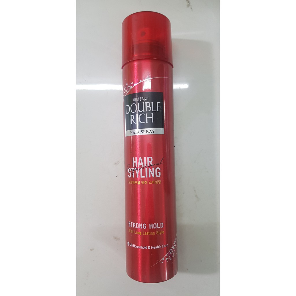 Keo giữ nếp tóc Double Rich Hair Spray 170ml