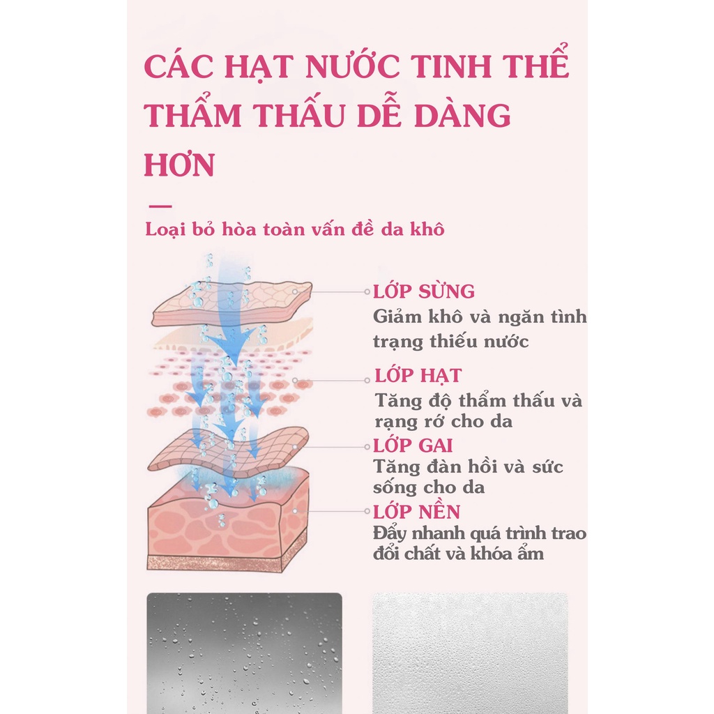 Máy phun sương xông hơi mặt, máy xịt khoáng Nano cầm tay giúp dưỡng da cấp ẩm dễ dàng mang theo mỗi ngày Ebi Cosmetics