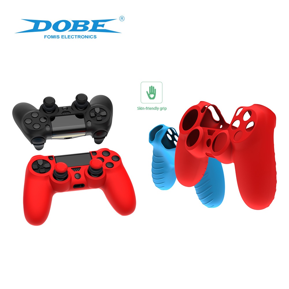 DOBE Vỏ bọc silicon mềm chống trượt cho tay cầm chơi game PS4/SLIM/PRO Dualshock 4