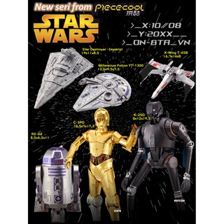 Mô Hình Lắp Ghép kim Loại 3D Seri Star Wars - Piececool