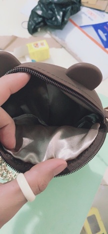 Balo gấu silicon loại to