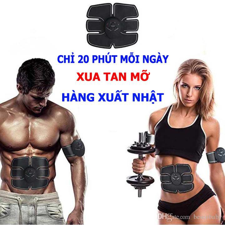 Máy Rung Tan Mỡ [XẢ HÀNG THANH LÍ] tập bụng massage body 6 múi thế hệ mới​