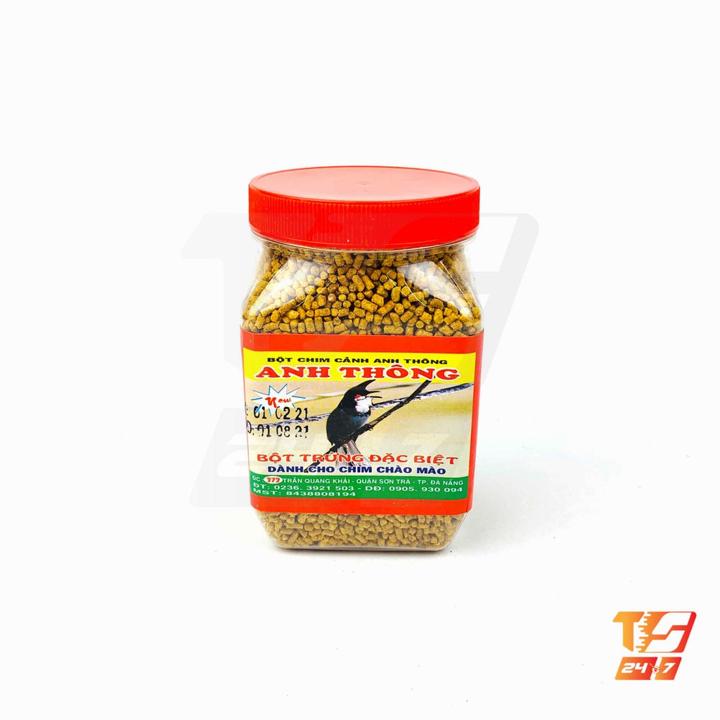 Hũ Thức Ăn Chim Chào Mào Anh Thông 250g - Cám Chim Chào Mào