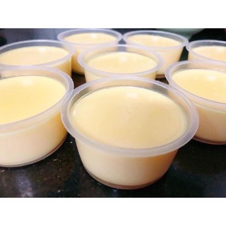 Hủ nhựa làm bánh flan caramen (rau câu, sữa chua,nước chấm,pudding,topping,món ăn kèm,thạch dừa...) - Lốc 50 cái