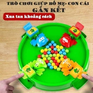Bộ đồ chơi 4 con ếch ăn bi