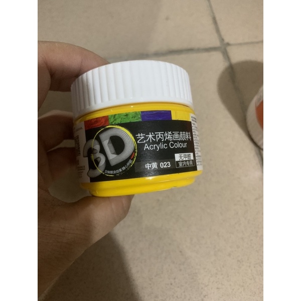 Màu 3D  bé các màu loại 100 ml