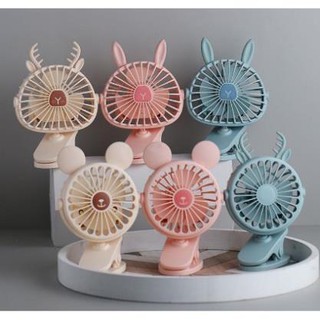 [Mã ELHA22 giảm 5% đơn 300K] Quạt kẹp mini có đèn phát sáng