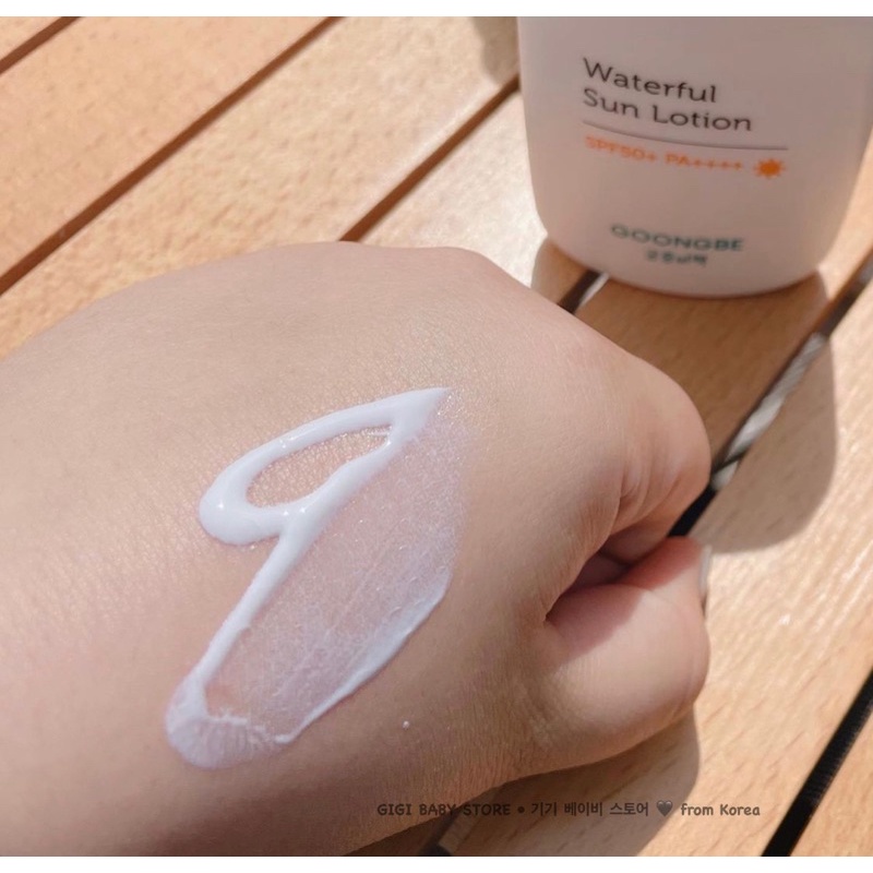 KEM CHỐNG NẮNG NƯỚC GOONGBE WATERFUL SUN LOTION SPF50+/PA++++ 80g