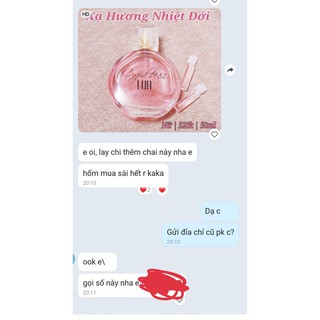 [CHÍNH HÃNG 100%] Nước hoa Lua CUPID 1981 - Xạ hương nhiệt đới