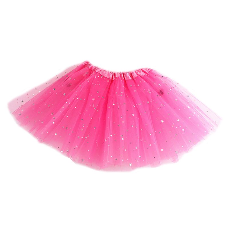 Chân Váy Tutu Nhiều Lớp Màu Sắc Lấp Lánh Dùng Để Múa Ba Lê Dành Cho Nữ