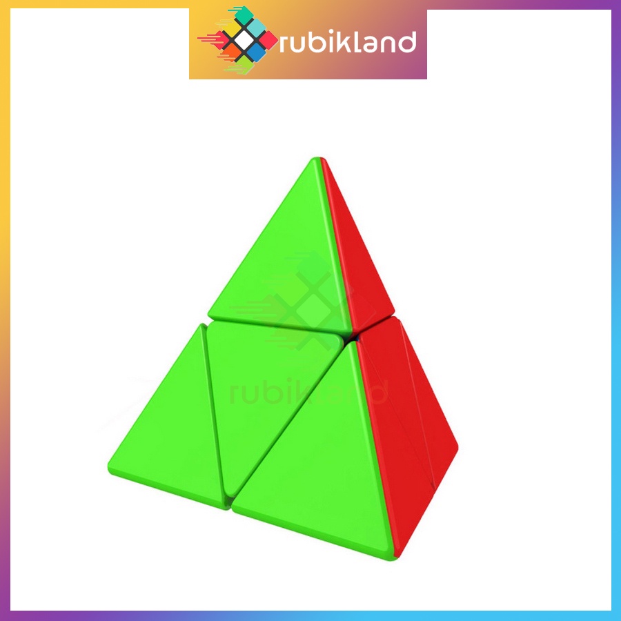 Rubik Tam Giác QiYi Pyramorphix Stickerless Đồ Chơi Trí Tuệ Trẻ Em