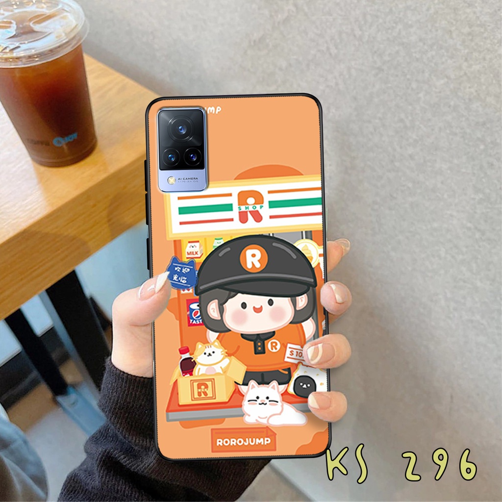 Ốp lưng Vivo V20 - Vivo V20e - Vivo V21 - Ốp in hình Ngân hà &amp; RoroJump siêu đẹp