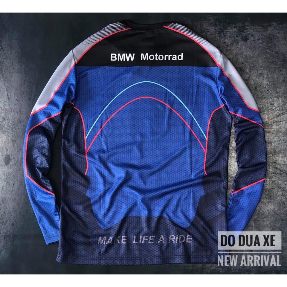 Áo thun đua xe BMW tay dài