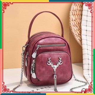Balo nữ đeo chéo nữ tính, xinh xắn BL01 túi đeo chéo _Chjp.Xjnh.Handbag