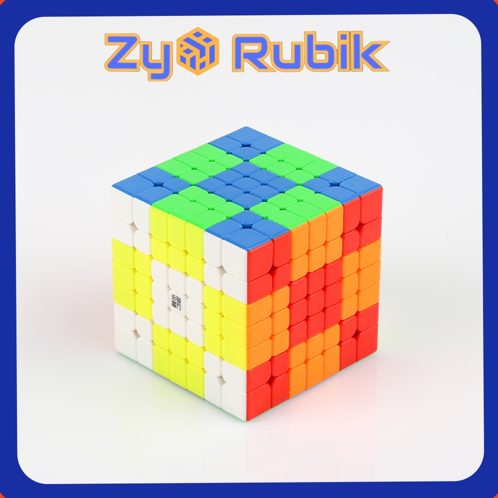 Rubik 7x7 YJ V2M - Đồ Chơi Trí Tuệ Khối Lập Phương 7 Tầng Stickerless Không Viền Có Nam Châm - Zyo Rubik