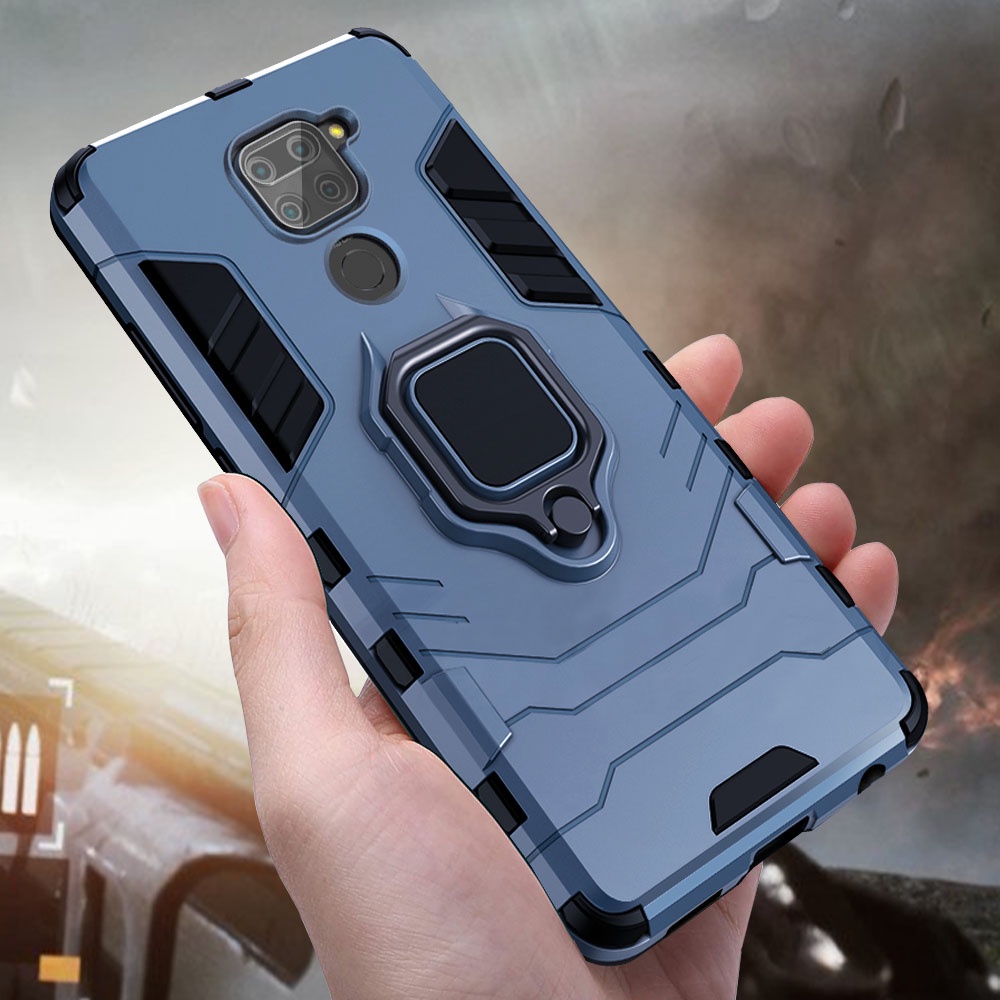 Ốp Điện Thoại Chống Sốc Có Giá Đỡ Cho Xiaomi Redmi Note 10 9 8 Pro 10S 9S 9A 9C 9T Poco M3 F3 X3 Pro