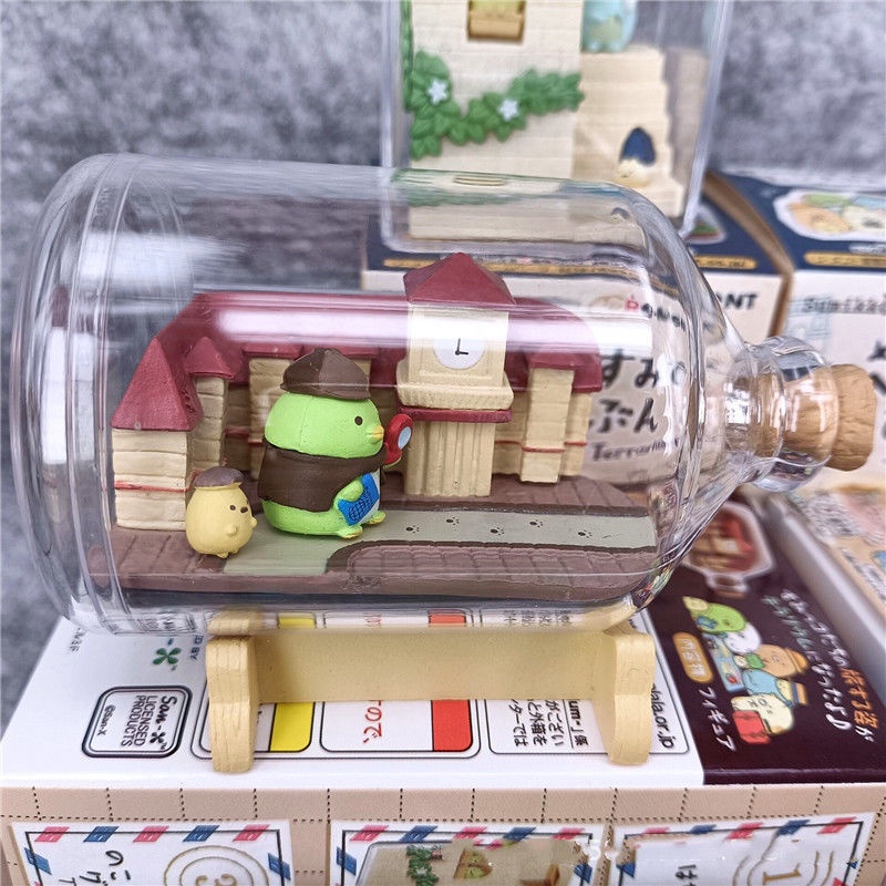 Mô Hình Bình Sumikkogurashi Mini Dễ Thương Dùng Trang Trí Văn Phòng/ Bàn Làm Việc