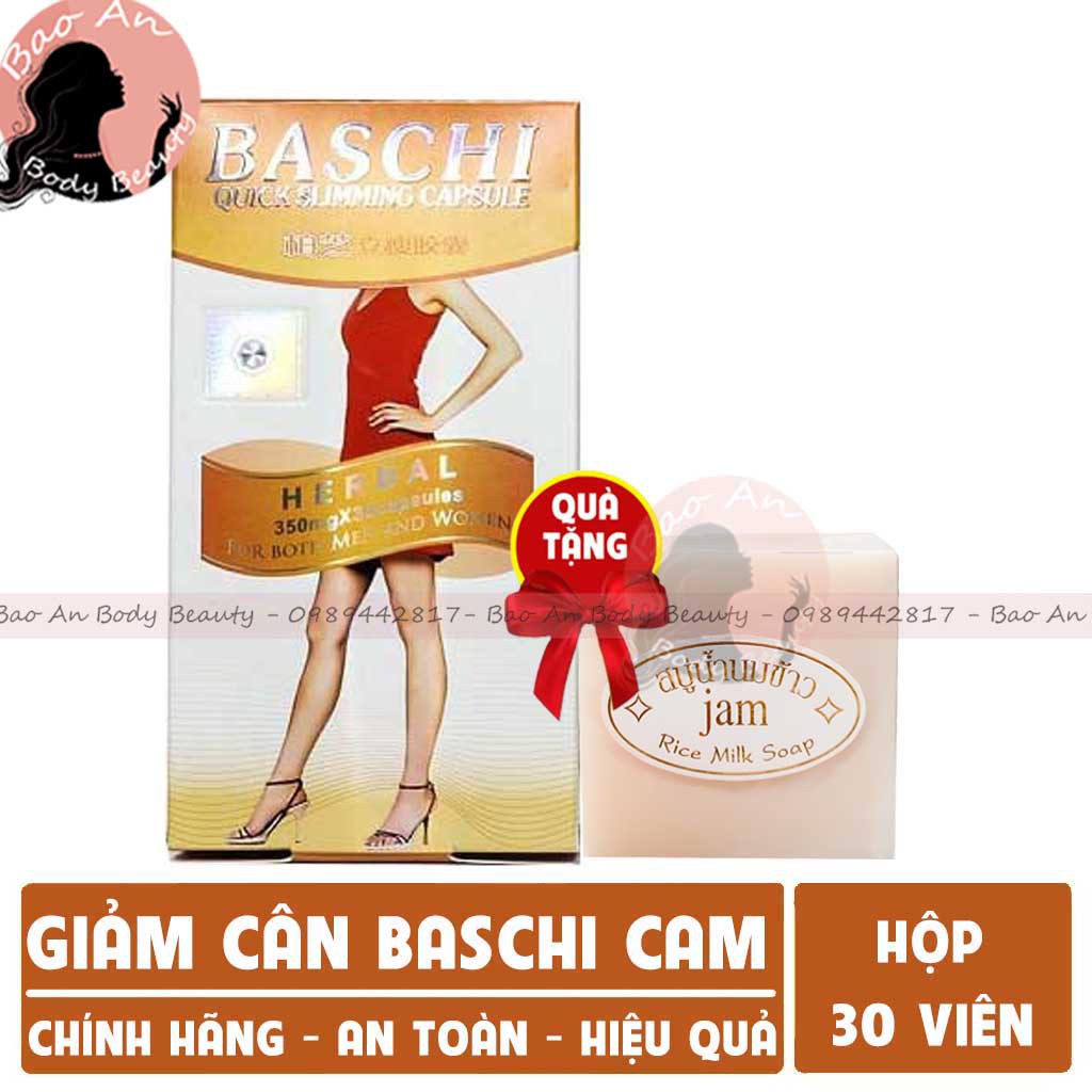 [ giá soks ] baschi___cam hộp 30 viên chính hãng