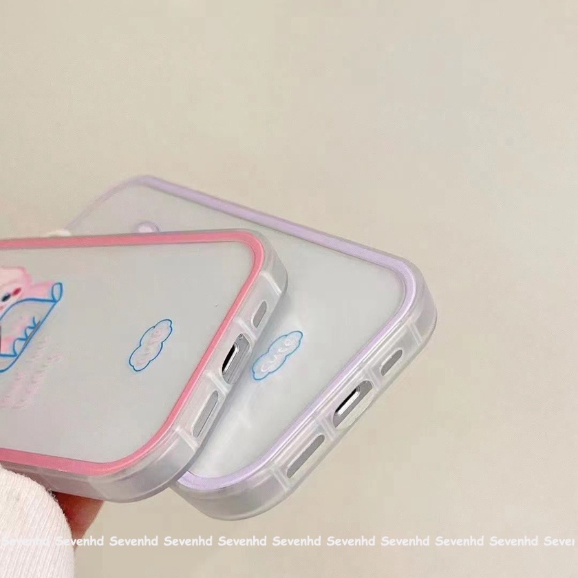 Ốp Điện Thoại Tpu Dẻo In Hình Tai Gấu Snoopy Màu Hồng Cho iPhone 14 13 12 11 Pro Max Xs Max Xr X 6 6s Plus