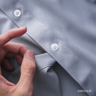 Áo Sơmi Basic lụa vân chéo