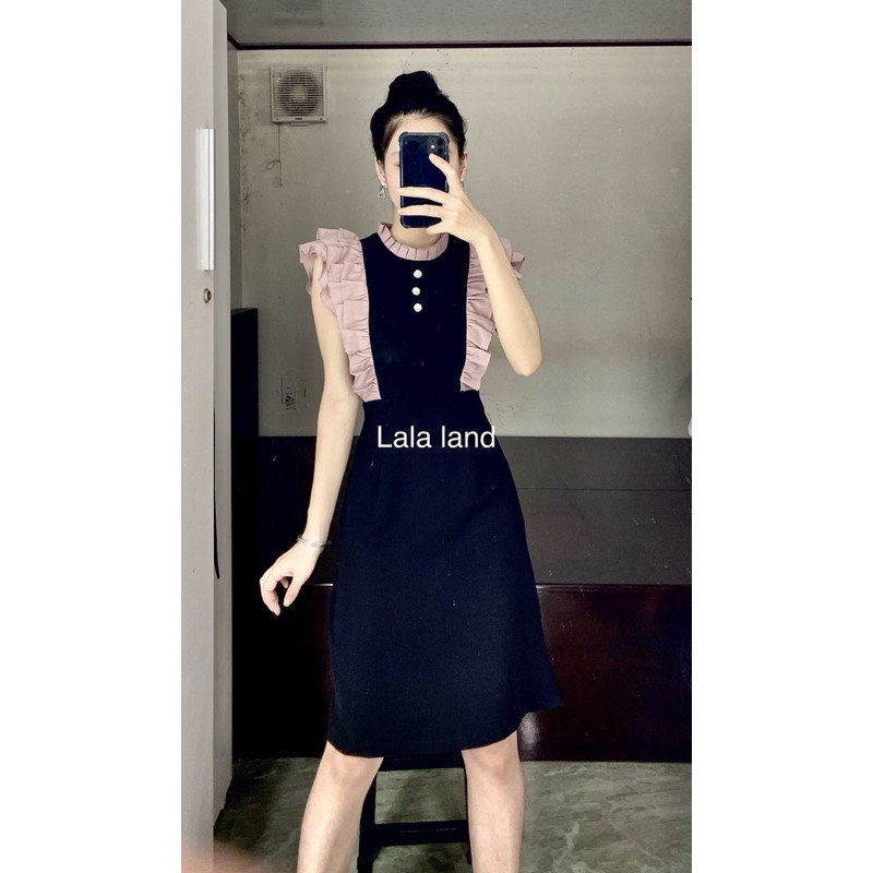 Đầm đen cánh tiên - Váy thiết kế dáng A | BigBuy360 - bigbuy360.vn