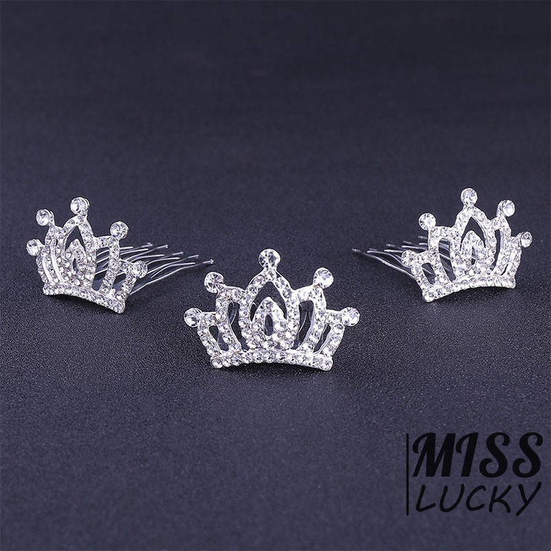 Lược tóc vương miện kiểu dáng thời trang phong cách Hàn Quốc cho nữ