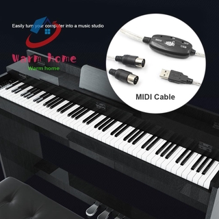 Cáp Chuyển Đổi Midi Sang Usb Cho Máy Tính