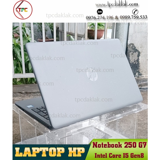 Laptop HP 250 G7 Notebook PC | Core I5 8265U |Ram 8GB PC4 | SSD 256GB | UHD Graphics 620 | LCD 15.6" HD