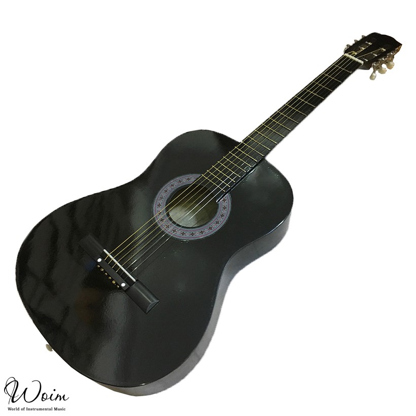 Đàn Guitar dáng D GU07 màu đen