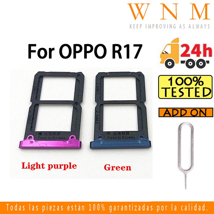 Dành Cho OPPO r17 r17 Pro Khay Sim Cho OPPO r17 r17Pro Khe Cắm Thẻ Sim