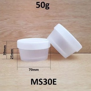 Hũ ly thái , hộp lọ đựng chiết mỹ phẩm 50g màu trắng Đồ chơi trẻ em