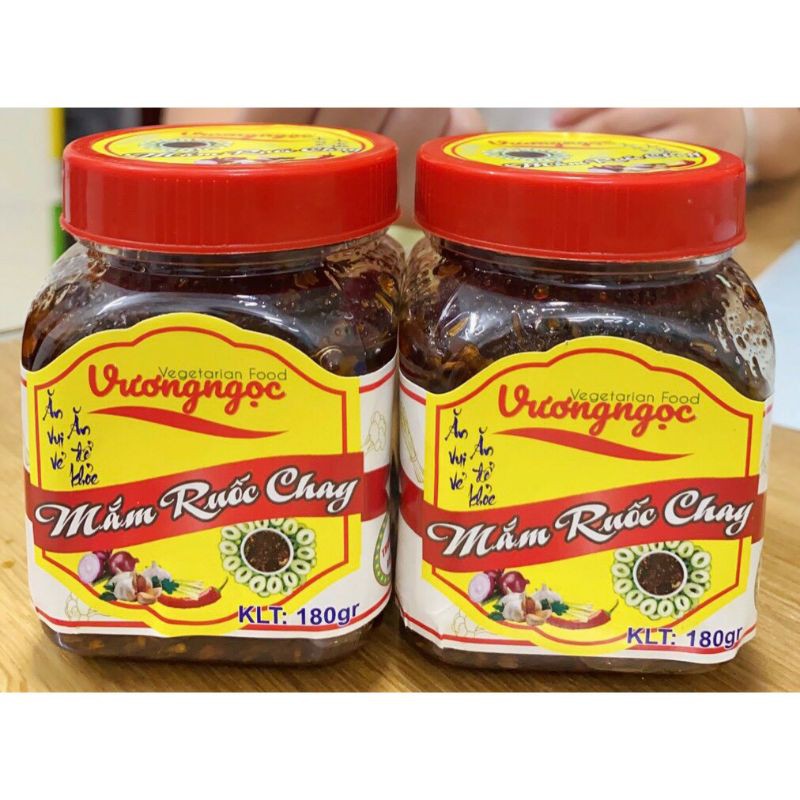 MẮM RUỐC CHAY VƯƠNG NGỌC hủ 180 g