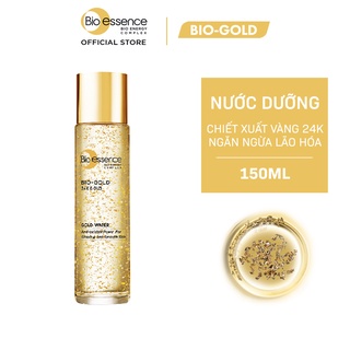Nước dưỡng ngăn ngừa lão hóa Bio-Essence Bio-Gold Bio-Essence Gold chiết xuất vàng 24k 150ml