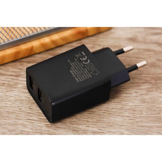 Củ Sạc 2.4A Dual AVKLI20B Đen Tốt