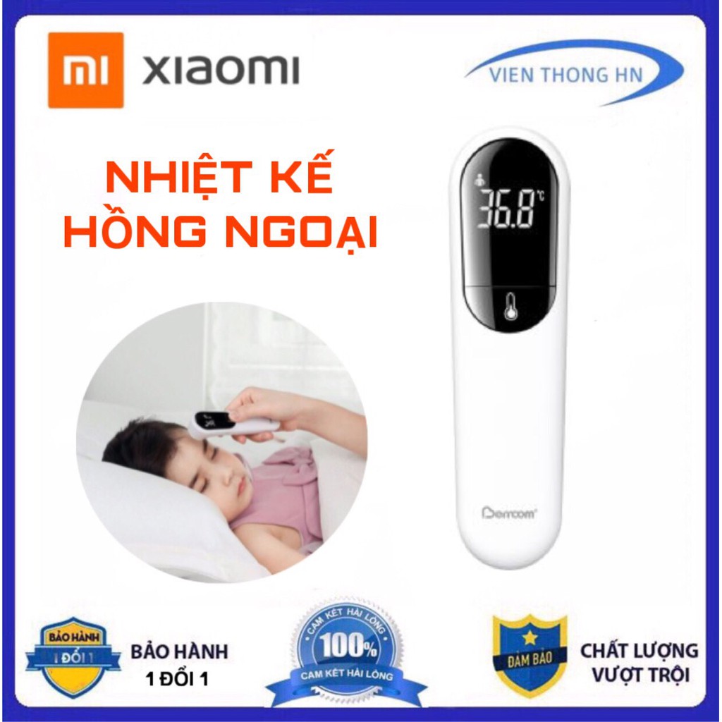 Nhiệt kế hồng ngoại Xiaomi Berrcom JXB-305 cao cấp - nhiệt kế cảm biến cầm tay thông minh - vienthonghn