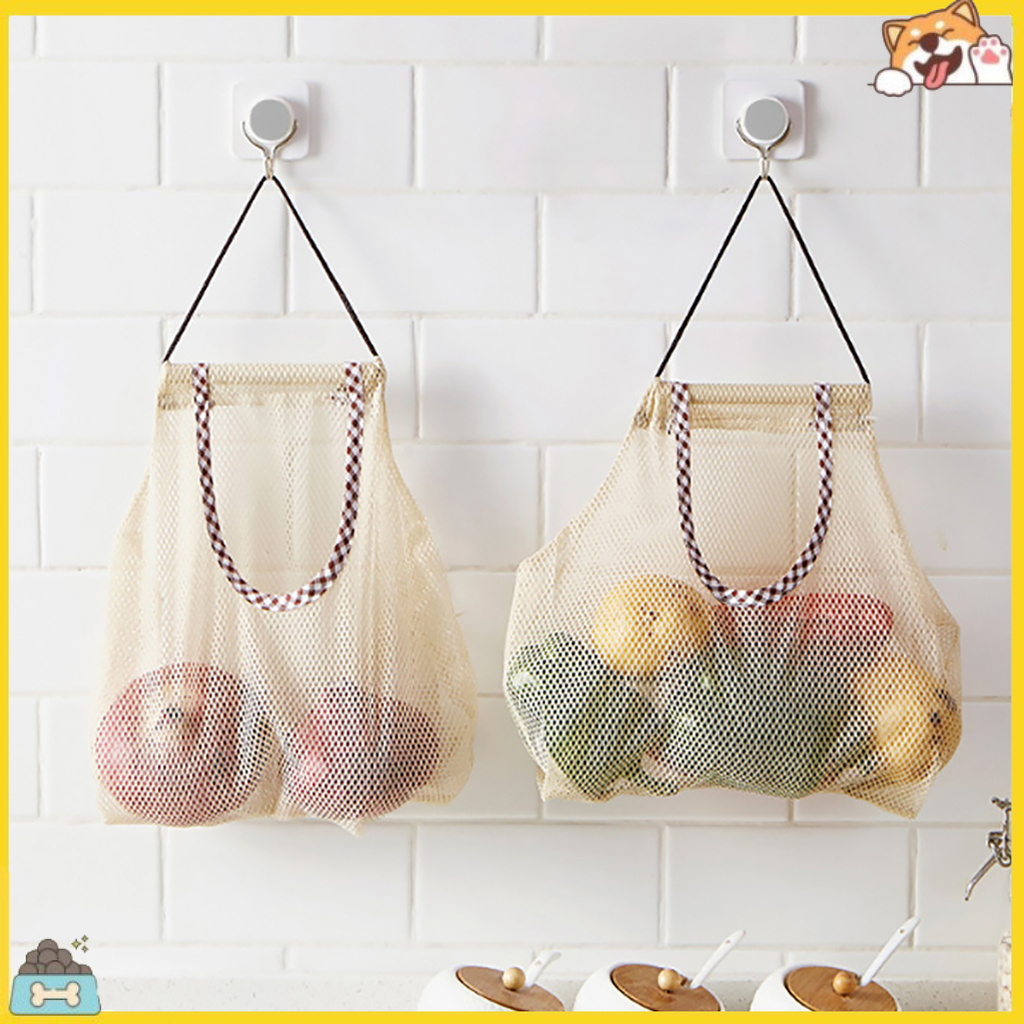 Túi lưới treo rau củ đa năng tiện lợi