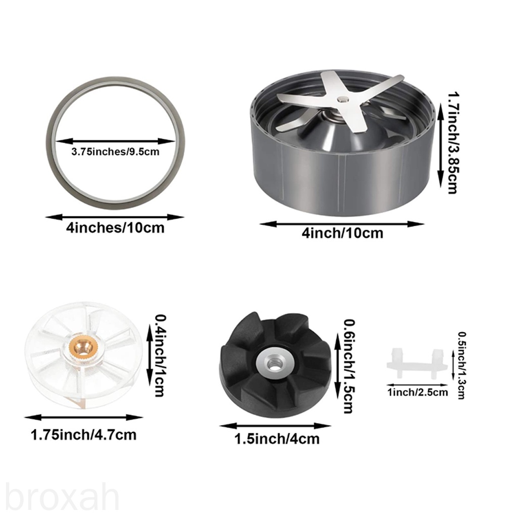 Bộ Vòng Đệm Thay Thế Cho Máy Xay Nutribullet 600w Và 900w Pro Broxah