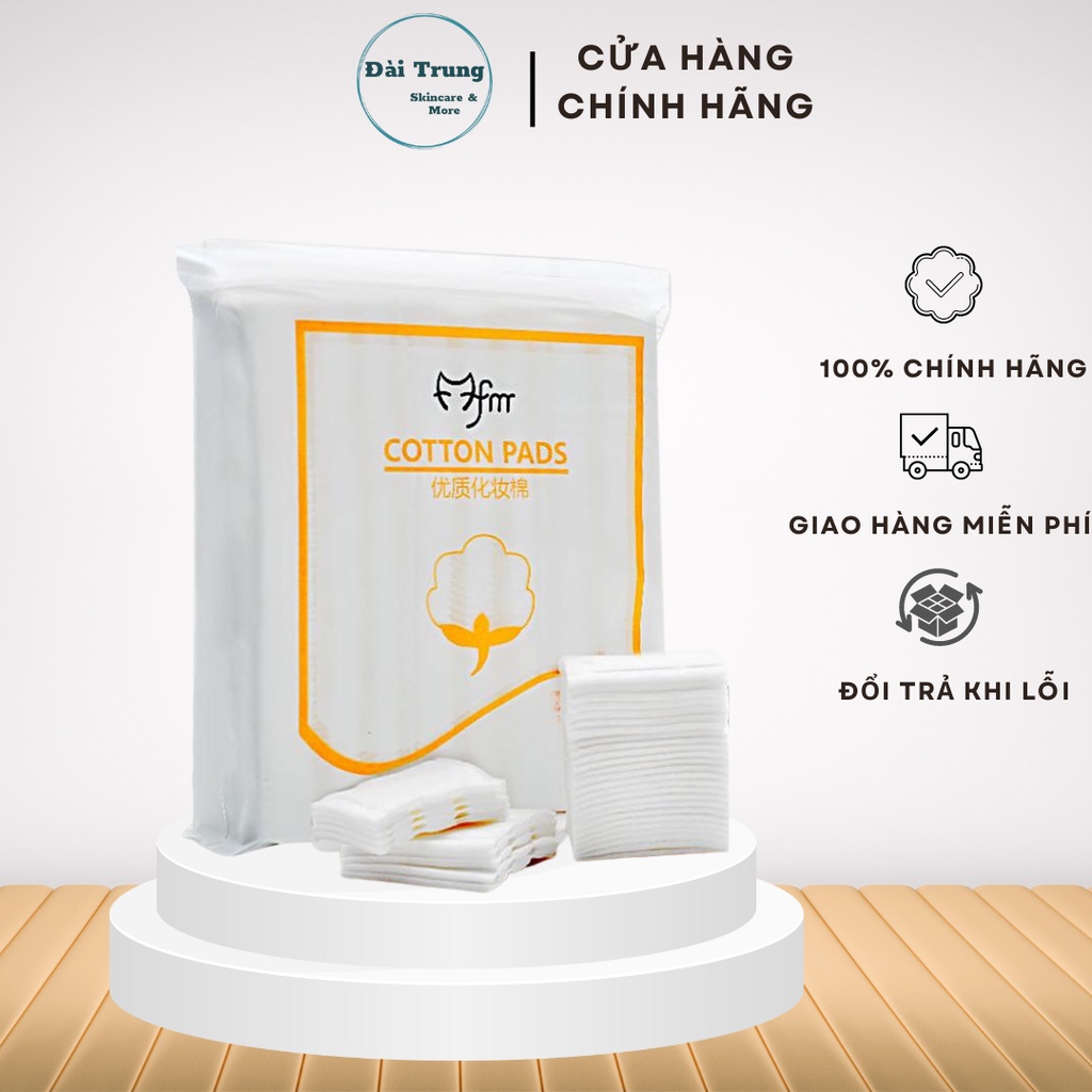 Bông Tẩy Trang 3 Lớp Cotton Pads 222 Miếng