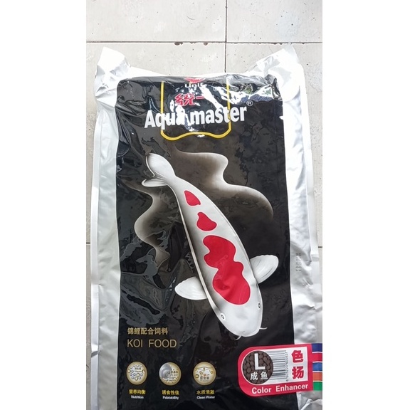 Aqua master color L_ Thức ăn tăng màu cho các loại cá chép Koi Taiwan 10kg