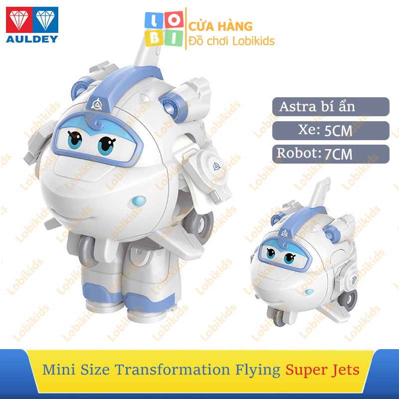 Đồ chơi đội bay siêu đẳng superwings, Astra bí ẩn siêu cấp biến hình robot mini - Lobikids